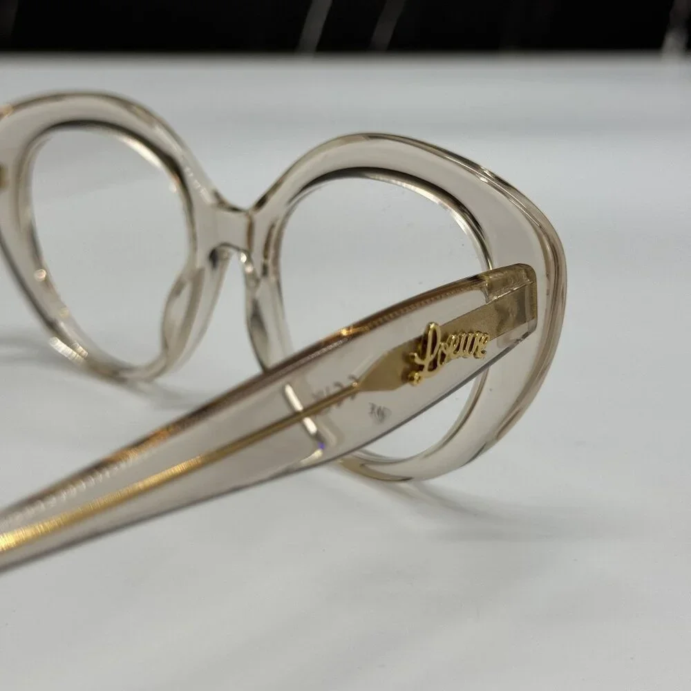 NEW LOEWE LW50088I 057 WOMEN EYEGLASSES TRANSPARENT BEIGE LOEWE EYEWEAR